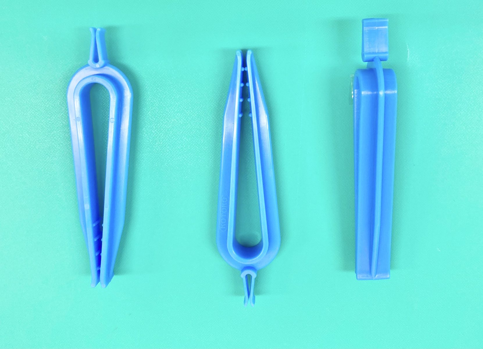 購入可　KanazawaPOLES 110cm 30cmグリップ　ターコイズ ダンボールクリップ | 商品紹介 | タキイ農業資材オンライン