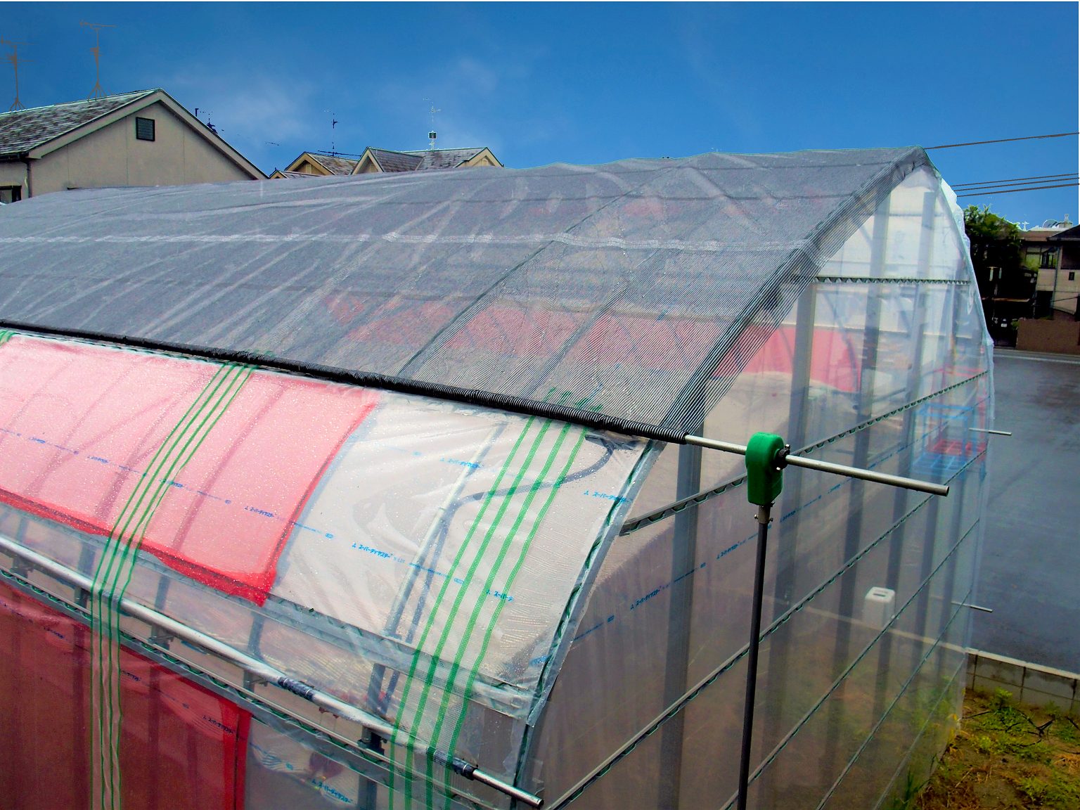 グリーンクロス 遮熱ネット ホワイト SW60 1mx1m 6300053905 プレミアムワイドスクリーン | 商品紹介 | タキイ農業資材オンライン